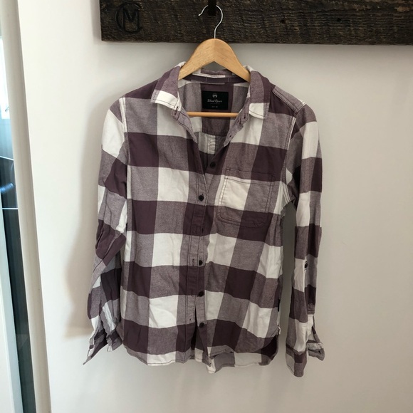 Wind River purple buffalo checkered plaid - Picture 1 of 4